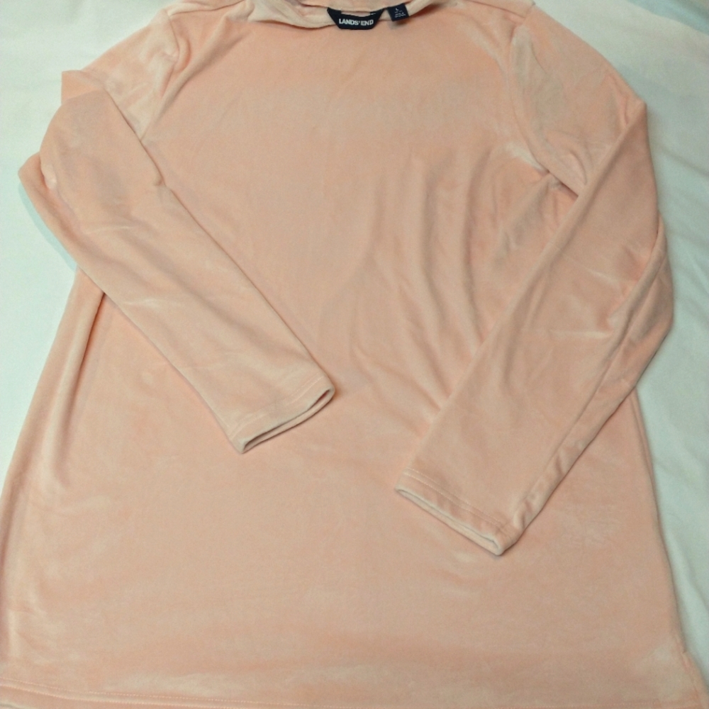 Lands End women's velour pajama set